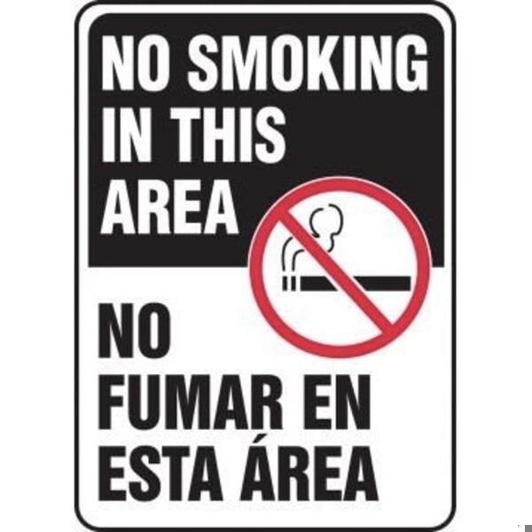 Accuform SPANISH BILINGUAL SMOKING SBMSMG531XL SBMSMG531XL - main